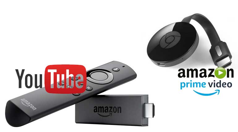 Amazon Prime Video streams Google Chromecast and YouTube on Fire TV