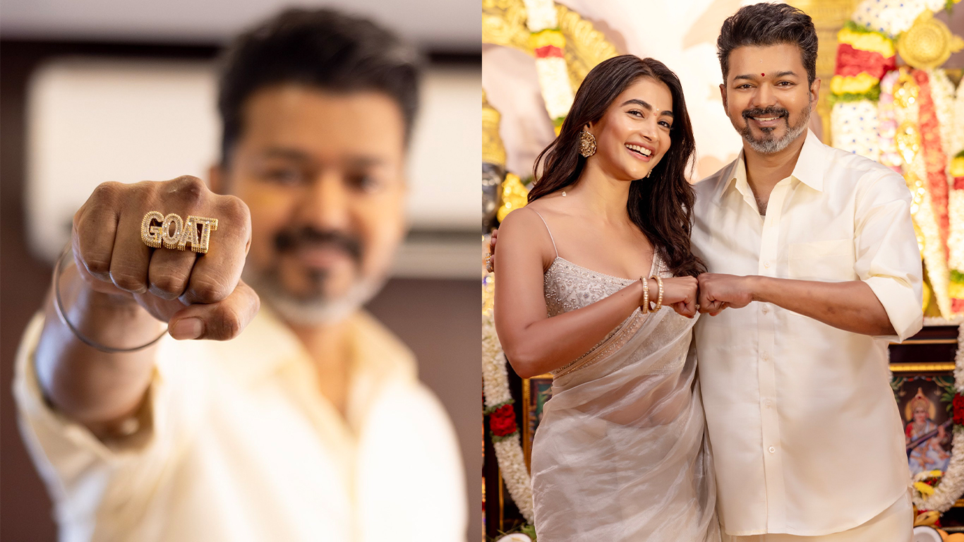 Vijay And Pooja Hedge